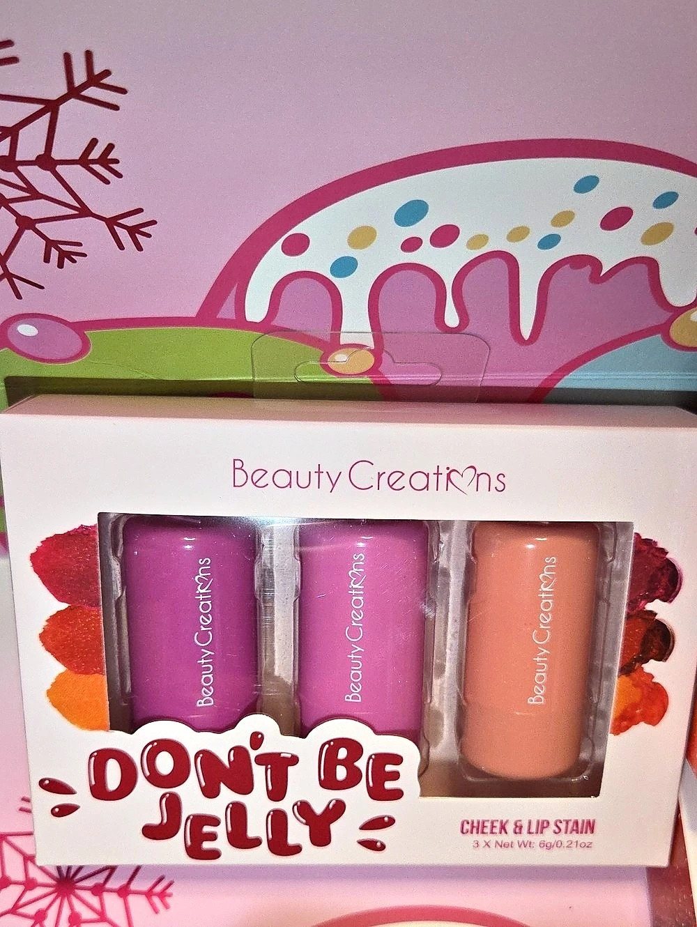Beauty Creations Don't Be Jelly Cheek & Lip Stain NWT